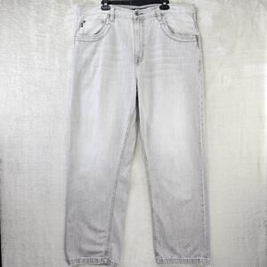 Vintage Ecko Unltd Jeans Mens 40 (Fits 41x32) Gray Denim Baggy Fit Y2K Skater